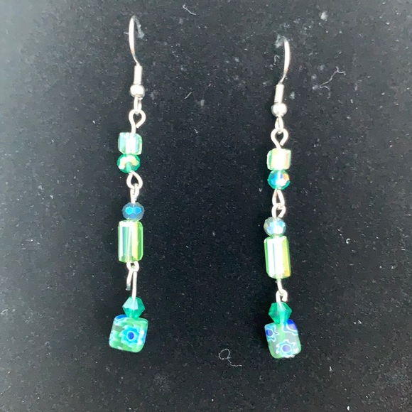 🦋2for$25Beautiful Crystals earring 🦋NWOT - Picture 6 of 11